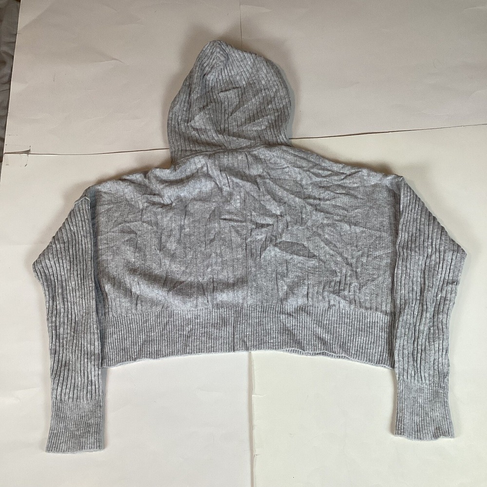 Offline By Aerie Womens Shirt Top Sz M Medium Long Sleeve Pullover Gray Hoodie - Picture 5 of 7